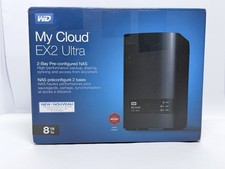 WD My Cloud EX2 Ultra 8TB NAS WDBVBZ0080JCH 2x4TB WD Red Gigabit Ethernet