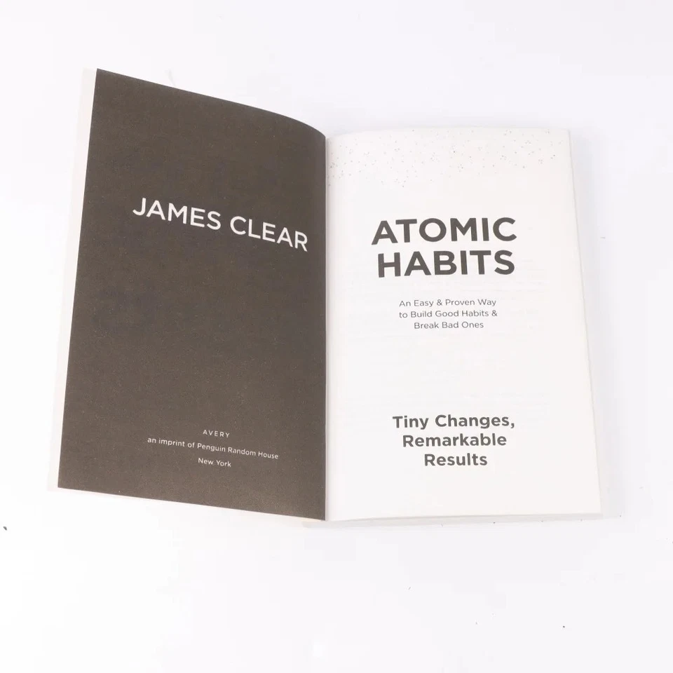 Atomic Habits by James Clear Build Good Habits Brand New Paperback Free Shipping - Image 2 of 4
