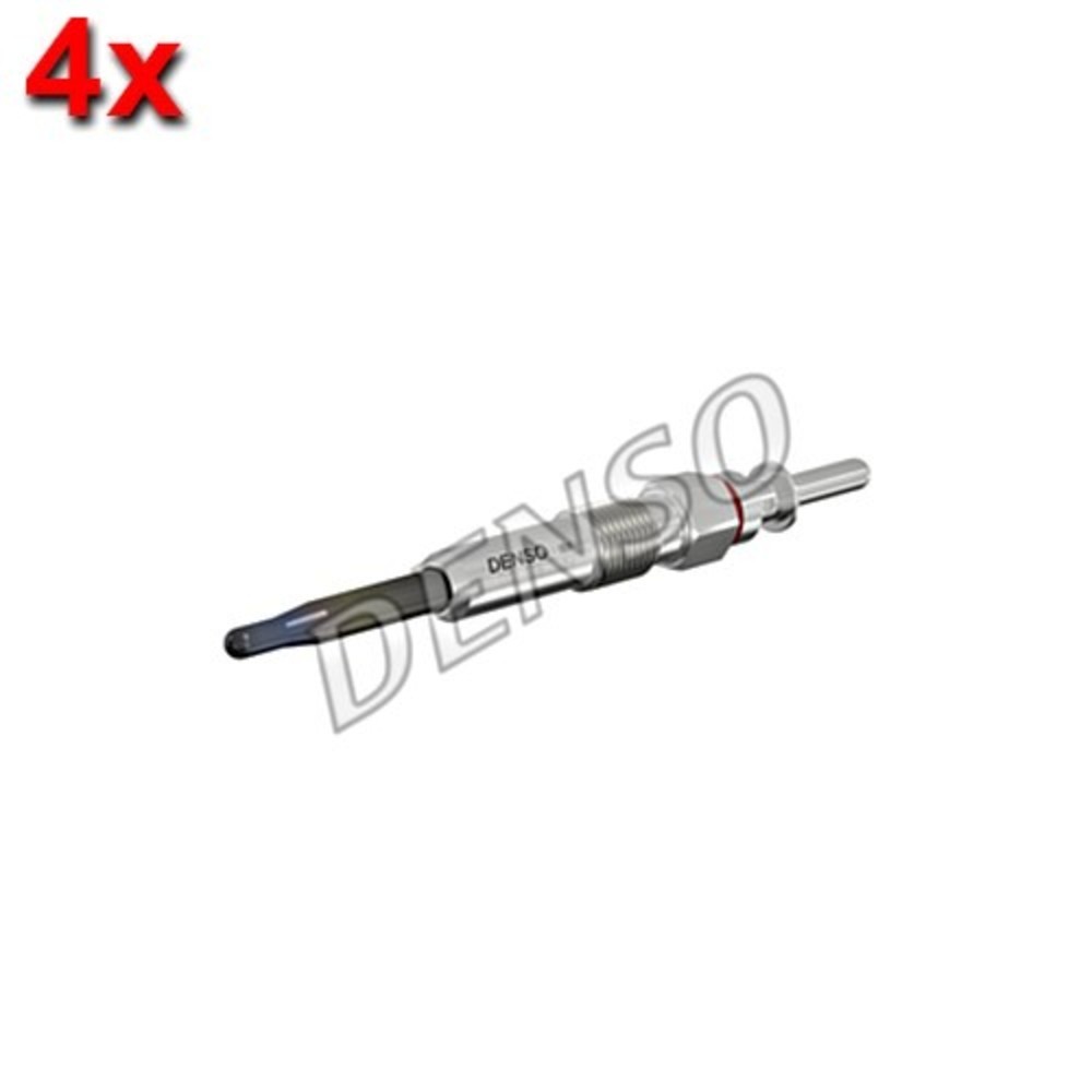 DENSO 4x Glow Plug For BMW E87 E90 E60 X3 E83 X5 E53 E70 FORD Fiesta 02-13