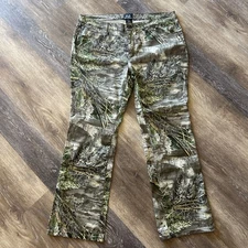 REALTREE Ladies MAX1 Camouflage Camo Hunting Pants, Cotton Blend, Sz 18, NWT