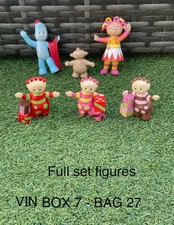 In The Night Garden Figures Tombliboos Iggle piggle full set 2006 x6 