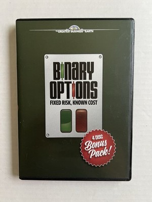 Binary Options DVD Fixed Risk Known Cost 4 Disk Bonus Pack Excellent Condition