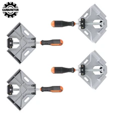 4 Pack Right Angle Clamp Wood Corner Clamps 90 Degree With Adjustable Swing Jaw