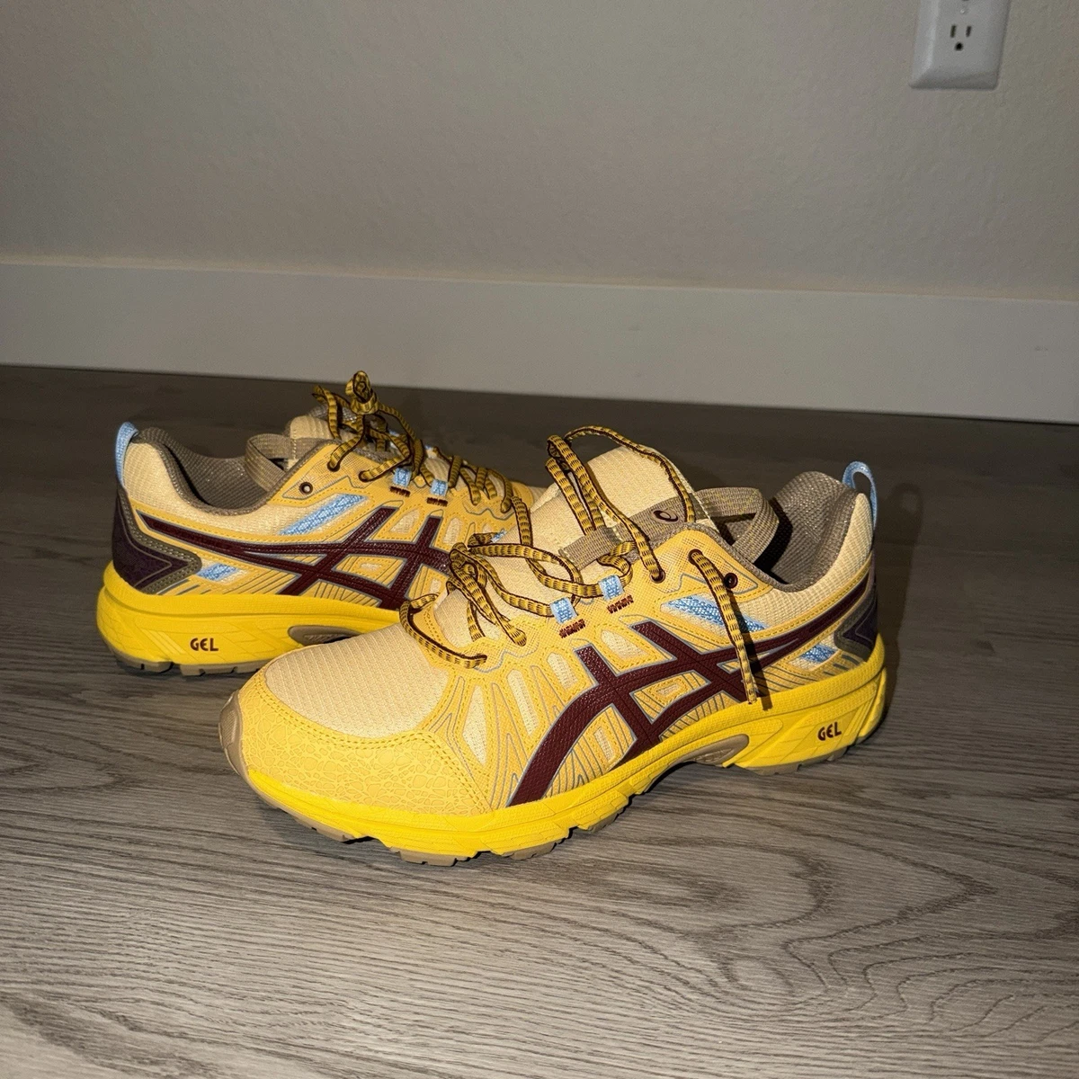 Kiko Kostadinov x ASICS HN1-S Gel Venture 7 Yellow for Sale