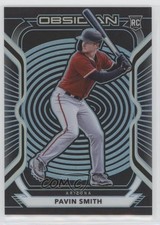 2021 Panini Chronicles Obsidian Electric Etch Carolina Blue Pavin Smith #57 0ry1
