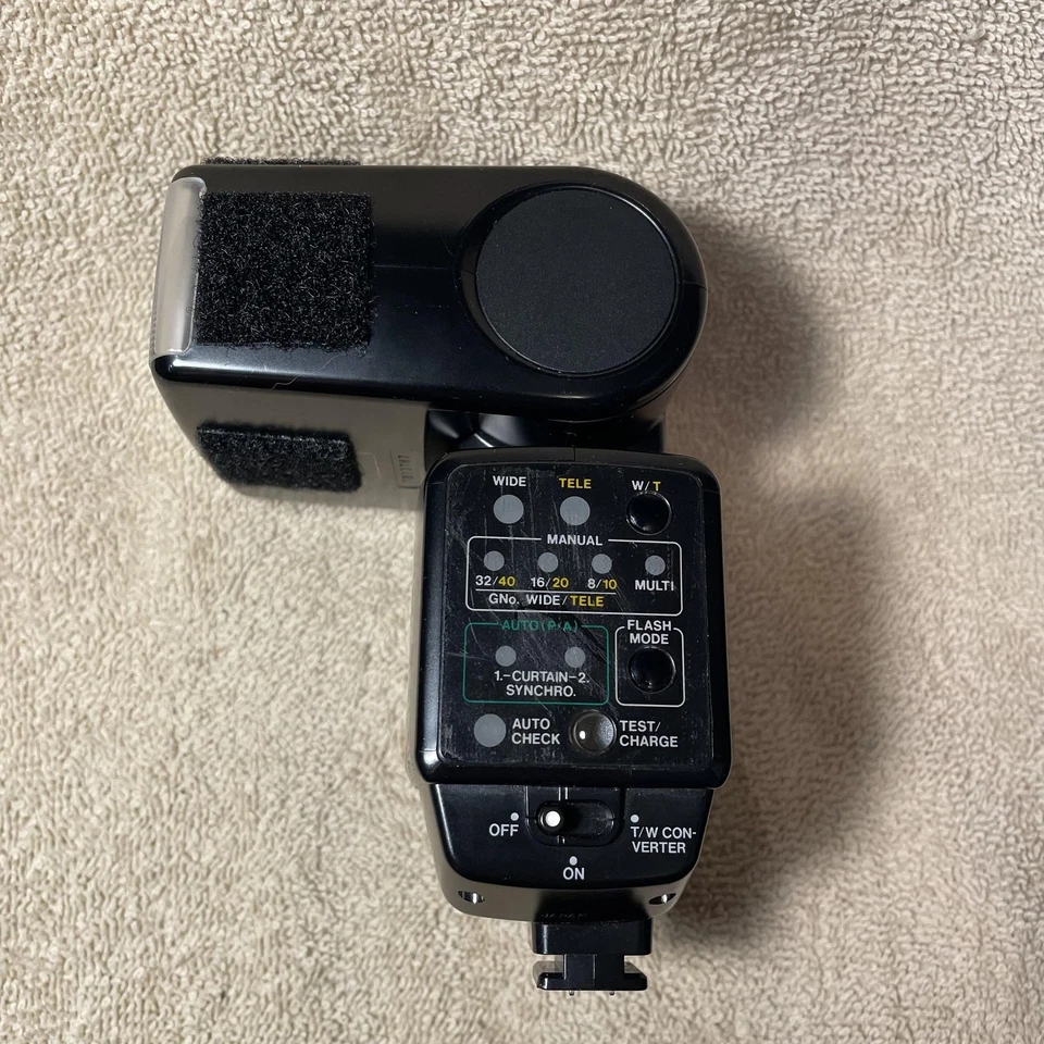 Vintage Olympus Flash G40 TTL Speedlight Hot Shoe - Not working - For parts - Image 2 of 4