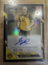Julian Ryerson Chrome Bundesliga 2026 Black /10 Auto