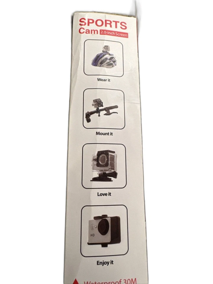 HD 1080P Waterproof Sports Camera - Image 2 of 4