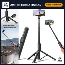 60" Lightweight Selfie Stick Tripod with Wireless Remote - Extendable for iPhone