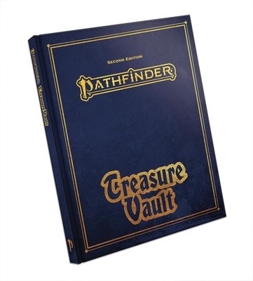 Pathfinder 2E RPG Treasure Vault Special Edition Hardcover ($75 MSRP) NIS