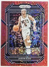 2022-2023 Panini Prizm Red Sparkle Prizm Jason Kidd #273 Nets 🔴✨️