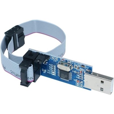 AVR ATMEGA8 Programmer USBasp USB ISP 10 Pin 3.3V 5V Cable