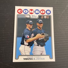 2008 Topps Updates & Highlights Classic Combos Derek Jeter Young #UH127 1P