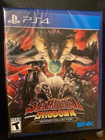  SAMURAI SHODOWN Neo Geo Collection PLAYSTATION 4 Limited Run COLLECTORS