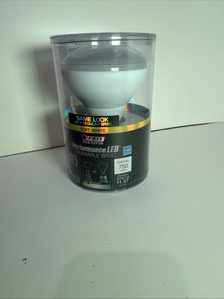 Feit Electric LED Dimmable BR30 Lght Bulb - Image 3 of 4