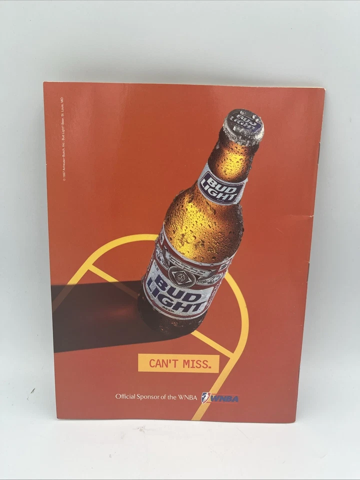 Programa conmemorativo de la temporada inaugural de la WNBA 1997 • Como nuevo • ¡¡Raro!!! Foto 2 de 4