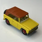 Lesney Matchbox Field Car No.18 Red Hubs, Unpainted Base Vintage 1969 Diecast