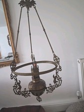 ANTIKE FRANZÖSISCHE STYALISIERTE ÖLLAMPE um 1800