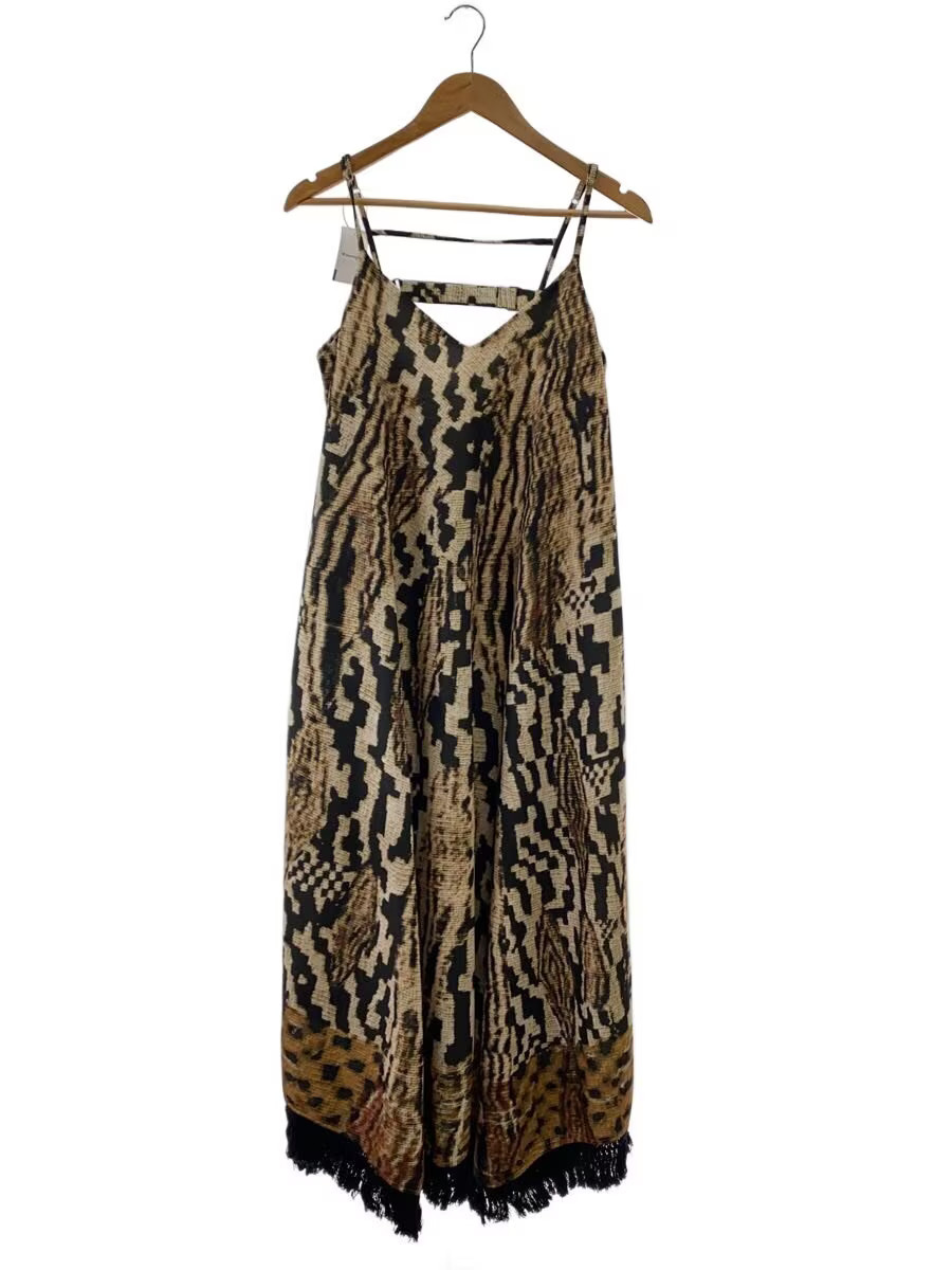 AMERI Camisole Dress M Polyester Allover Pattern … - image 1