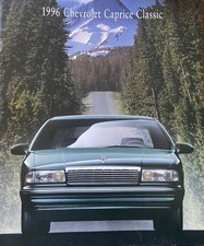 1996 Chevrolet Caprice Classic sales brochure 14 pg ORIGINAL literature