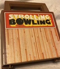 Vintage 1980 Tomy Strolling Bowling Game *Missing Wind-up Bowling Ball 