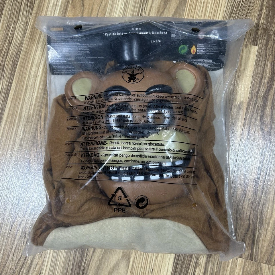 Disfraz Freddy's Five Nights Niño Mediano 8-10 Freddy's Freddy Viene con Máscara Foto 4 de 4