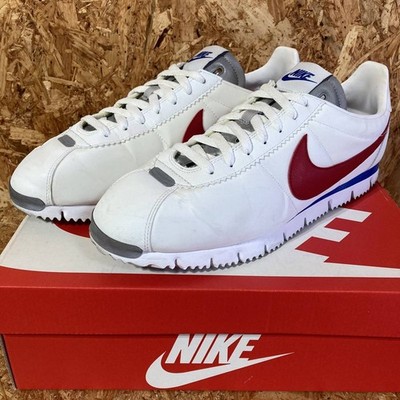 2013 Nike Cortez Nm Qs White Gym Rd-Mtllc Slvr-Gm Ryl 621328-160 Men  Us12