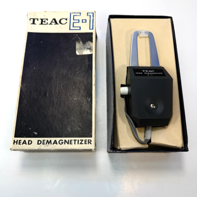 E-1 Head Demagnetizer Tape Vintage TEAC Cassette Teac Deck Reel