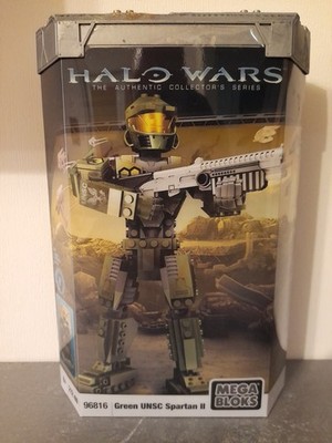 Mega Bloks 96816 Halo Wars Green UNSC Spartan ll Neu