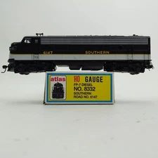 ATLAS HO Scale FP-7 Diesel Powered Southern Railway Road #6147 Locomotive 8332