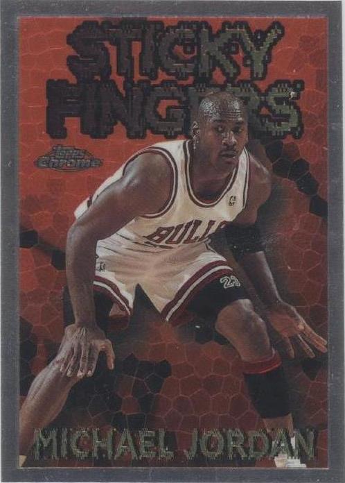 1996-97 Topps Chrome - Michael Jordan #SB18 for sale | eBay
