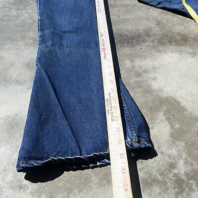 Vintage Levi's 646 Bell Bottom Big E Orange Tab Denim Jeans Vintage Levi's 646 Bell Bottom Big E Orange Tab Denim Jeans