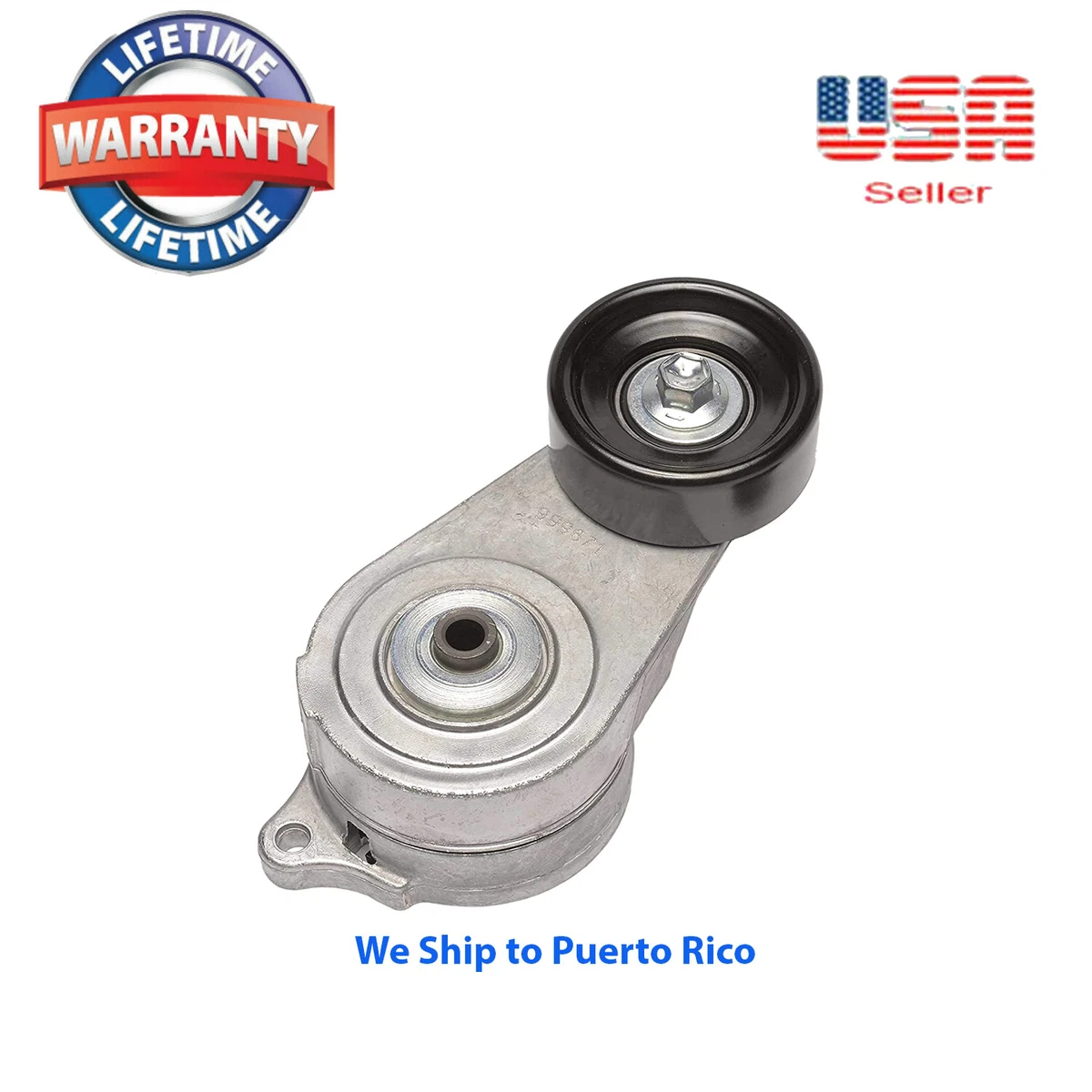 Idler clearance belt tensioner