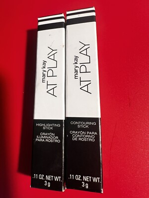 Mary Kay Contouring Stick And Highlighting Stick. Rose Gold & Sculpt 1 