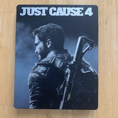 Just Cause 4 Day One Edition (PlayStation PS4) Steelbook - Complete - Tested