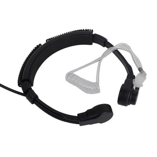 Zestaw słuchawkowy mikrofonu gardłowego do radia ICOM IC-V80 IC-V85 IC-F3 F4 IC-F20 IC-V82 - Zdjęcie 5 z 9