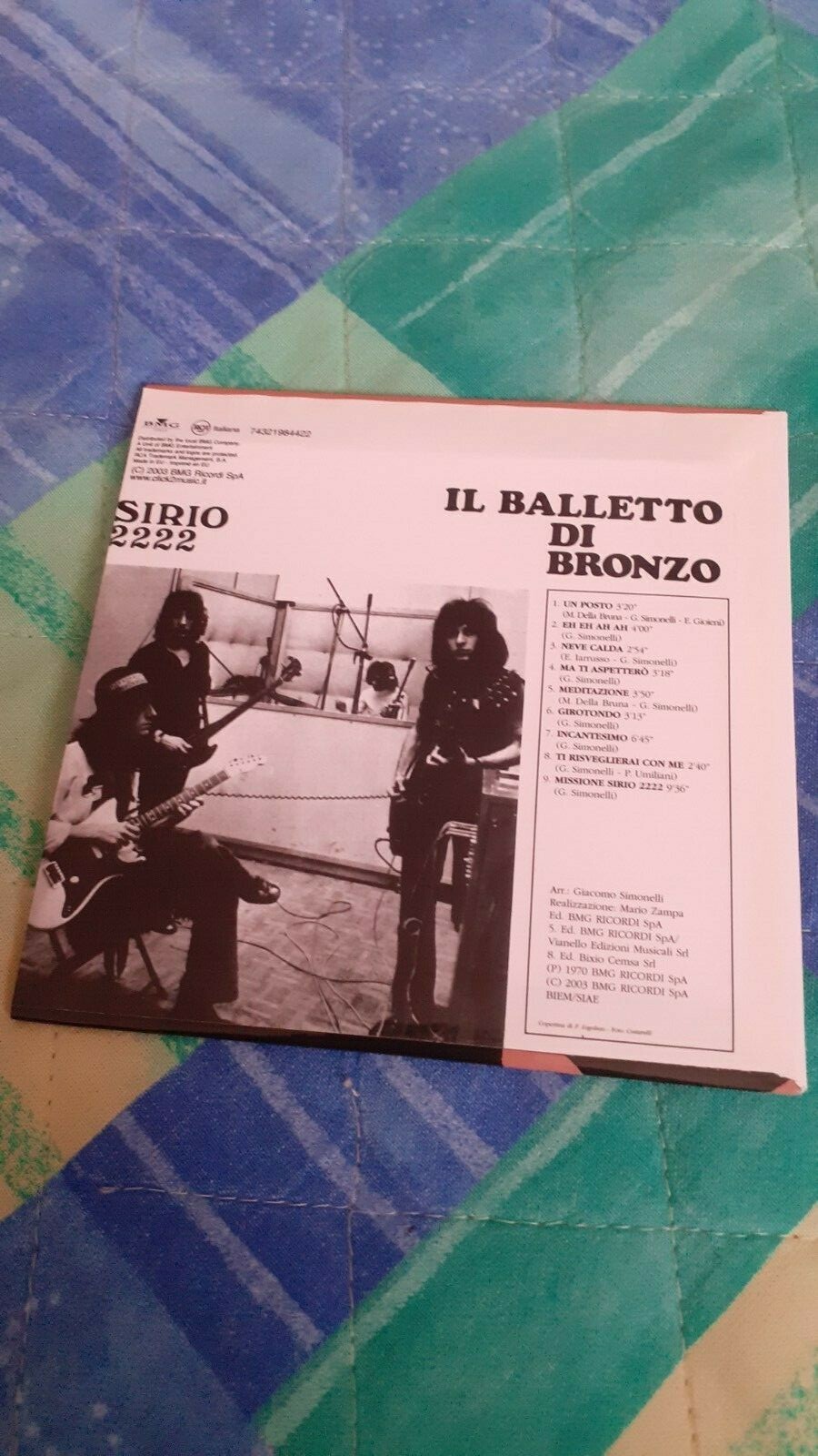 IL BALLETTO DI BRONZO SIRIO 2222 CD BMG 2003 EBay