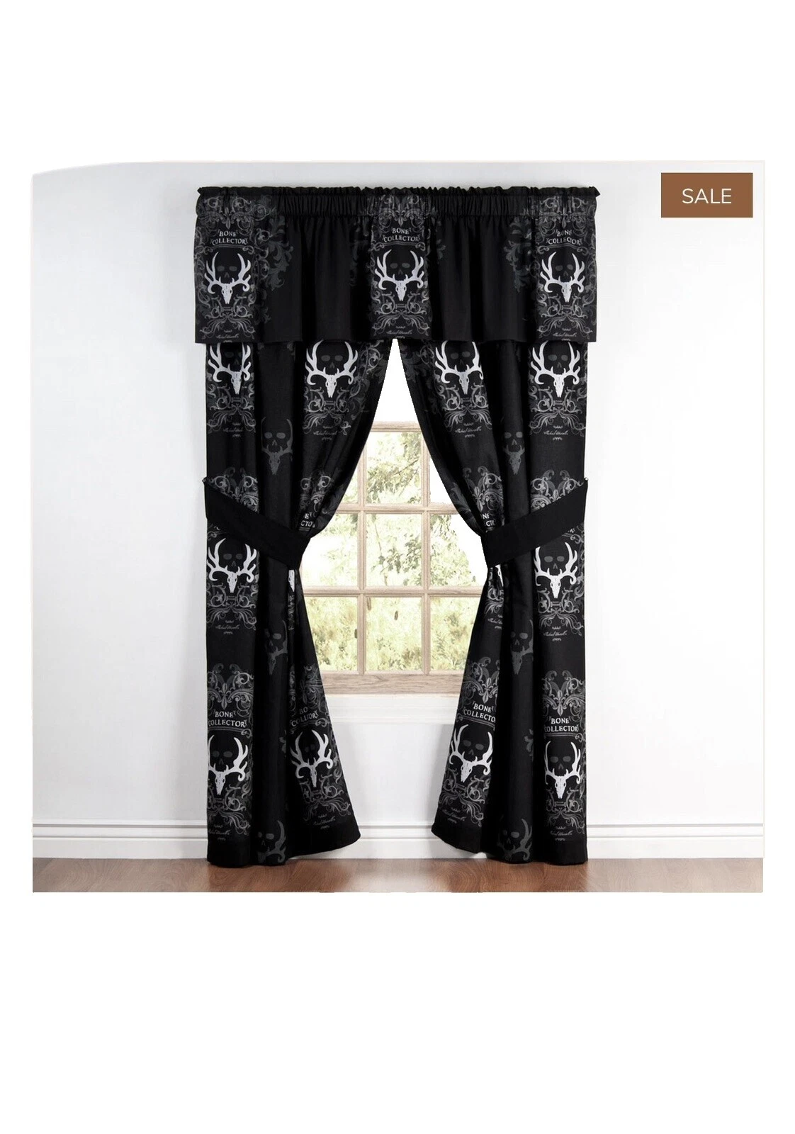 Cortinas de Ducha De Tela moderna ilustrada