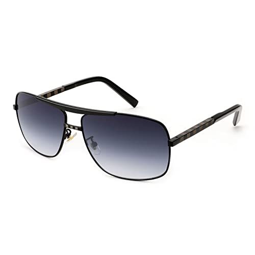 Aviator Sunglasses for Men Women UV400 Protection Trendy Square Sun Glasses-image