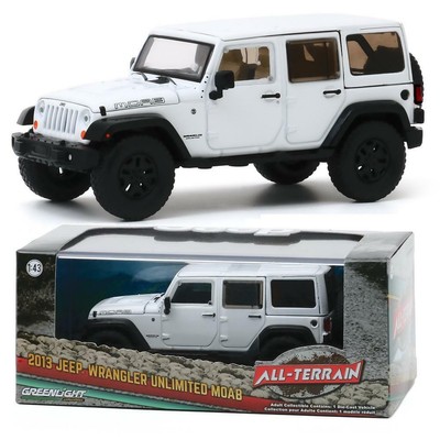 diecast jeep wrangler unlimited white
