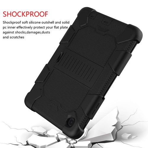Funda protectora de goma para tableta a prueba de golpes para Samsung Galaxy Tab A7 Lite 8.7 A 8.0 8.4 - Imagen 26 de 38