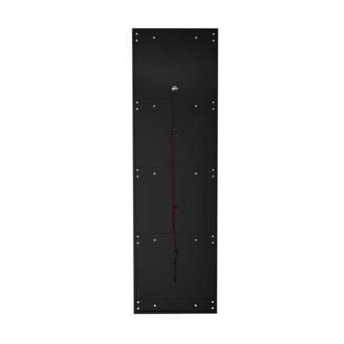 Display Cabinet Buffet Sideboard LED Light High Gloss Glass Door Black - Picture 4 of 7