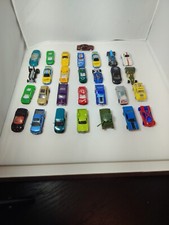Mixed Lot of 32 Used Toy Cars Trucks