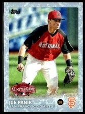 2015 Topps Update US357 Joe Panik San Francisco Giants ASG Snow Camo 70/99