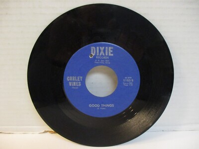 B464: Curley Vines ''Good Things'' Dixie 1185 Country VG++