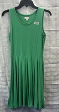 C Women Mini Tank Dress Size S Color Green