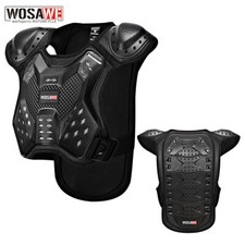 WOSAWE Kinder Brustkörper Rückenpanzer Protektor MTB Motocross MX Schutzwesten