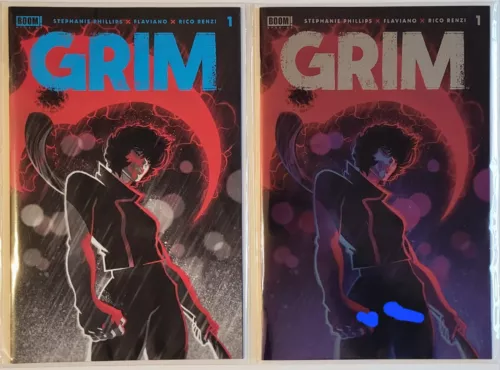 GRIM #1 3rd PRINT + 5th PRINT HTF & LOW PRINT RUN SEE PICS NM