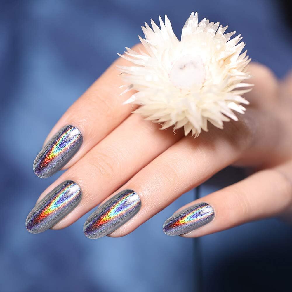 Artdone 16 Jars Chrome Nail Powder Art Glitter Decoration 16jars 