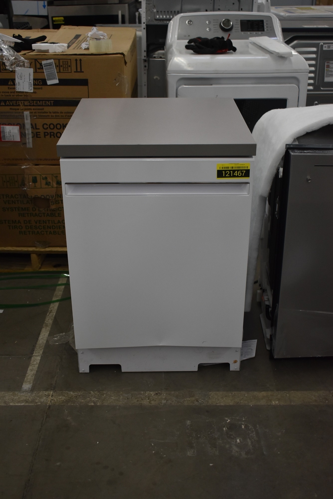 GE GPT225SGLWW 24" White Portable Dishwasher NOB 121467 eBay